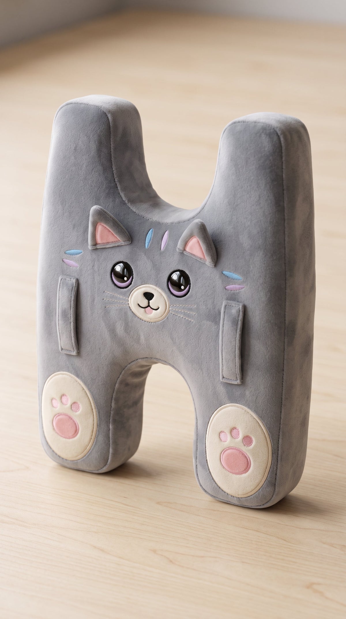 Kedi boyun yastığı, üç çeyrek açıdan